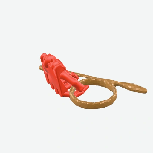 Curved loop handle grasp preview