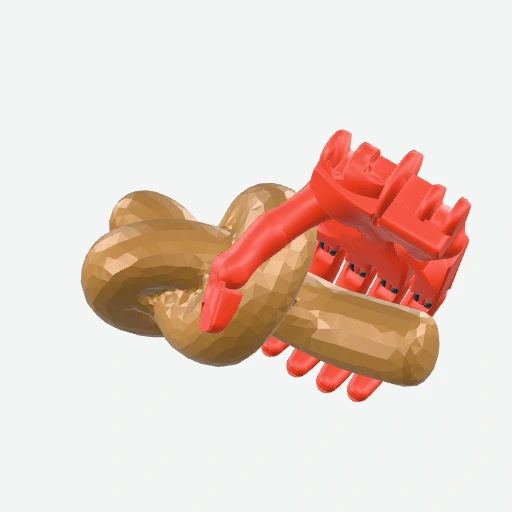 Knot sculpture grasp preview