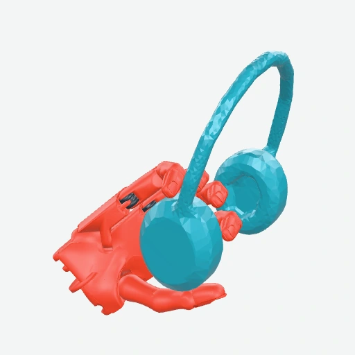 Headphones grasp preview